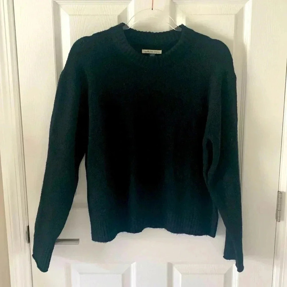 American Eagle oversized black sweater size extra small - Picture 1 of 9